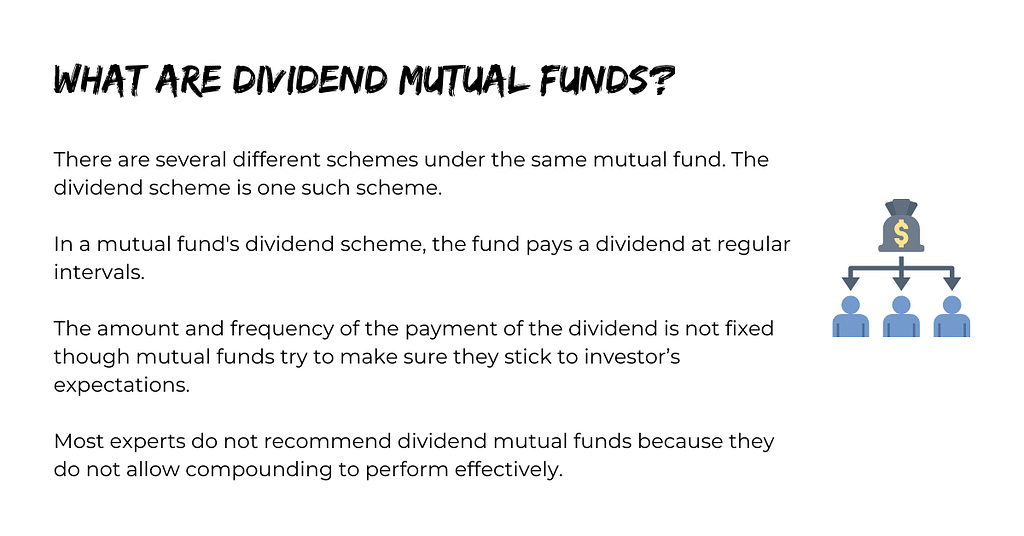 What are Dividend mutual funds?